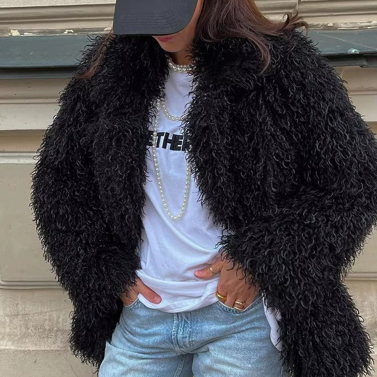 ZEYA - Nadine Short Faux Fur Coat