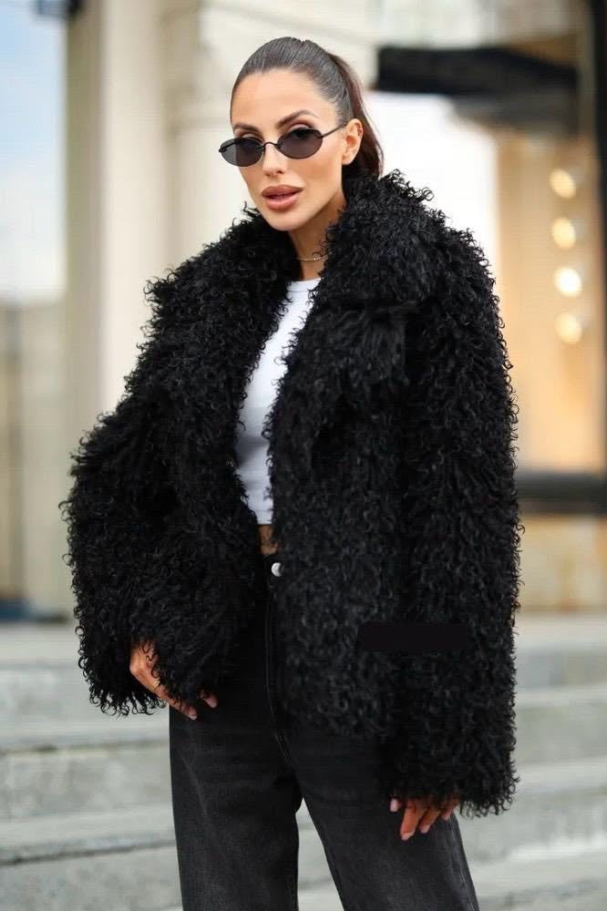 ZEYA - Nadine Short Faux Fur Coat