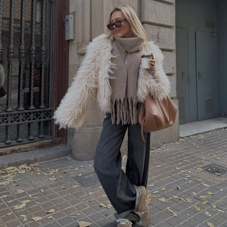 ZEYA - Nadine Short Faux Fur Coat