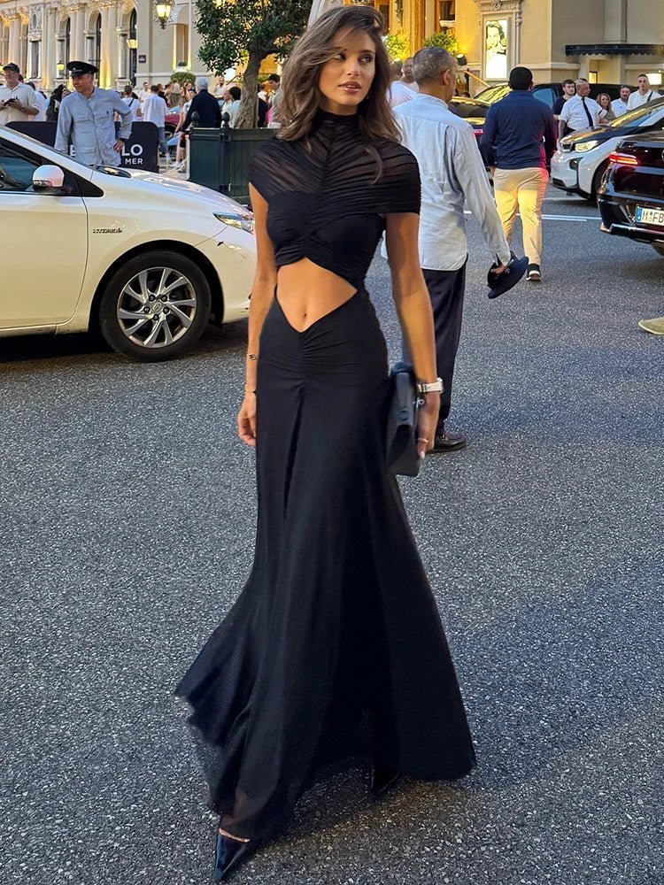 Agatha Ruched Bodycon Maxi Dress