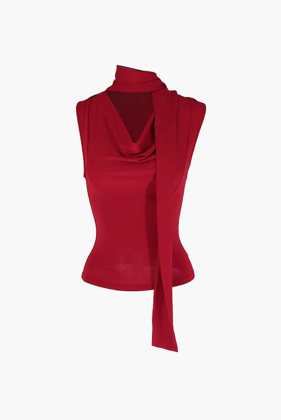 ZEYA - Natasha Tie - Up Sleeveless Top