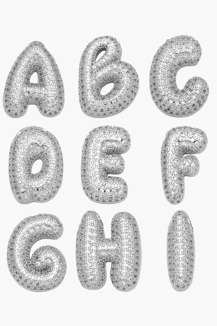 ZEYA - Pavé Letter Necklace
