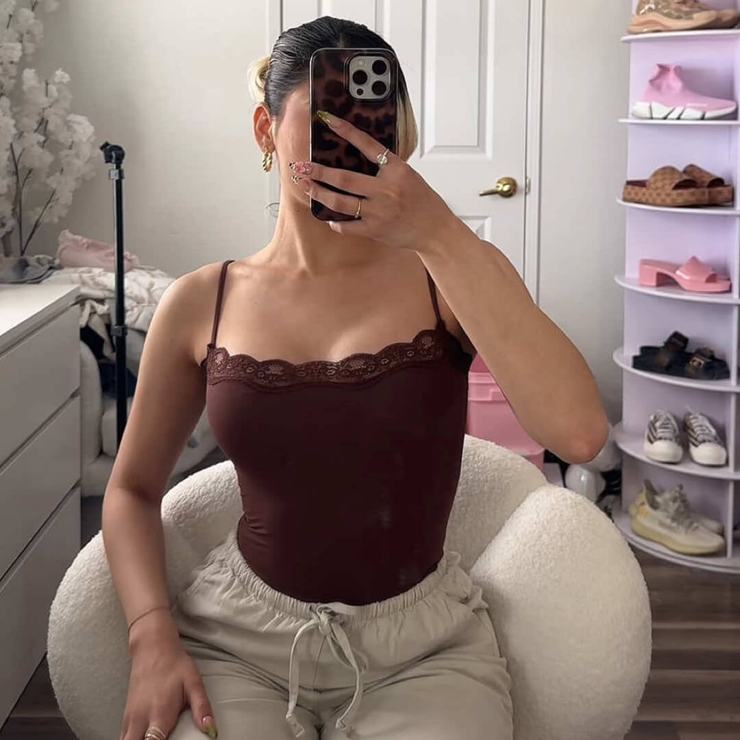 ZEYA - Pia Lace Wireless Bodysuit