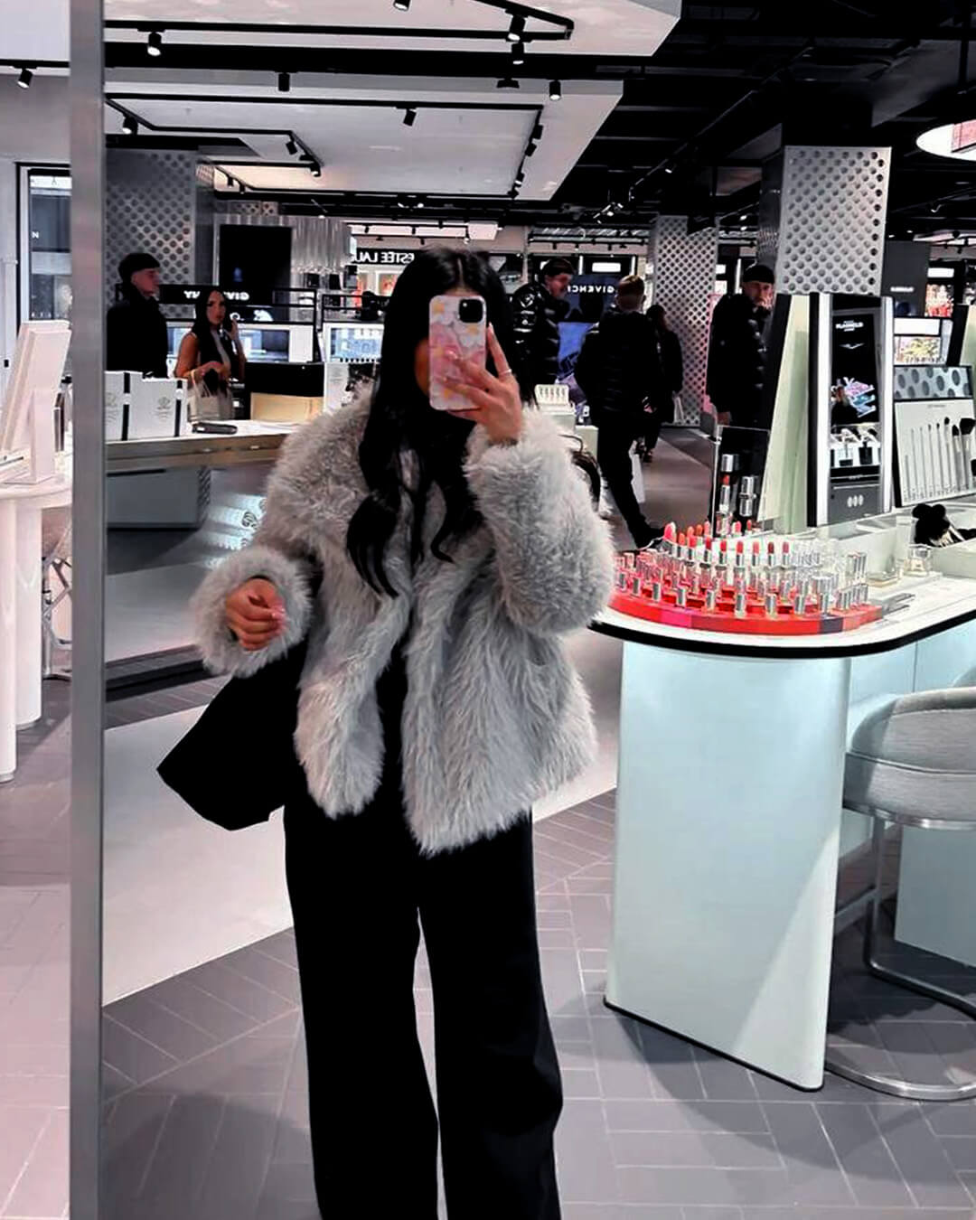ZEYA - Rebecca Faux Fur Hooded Jacket