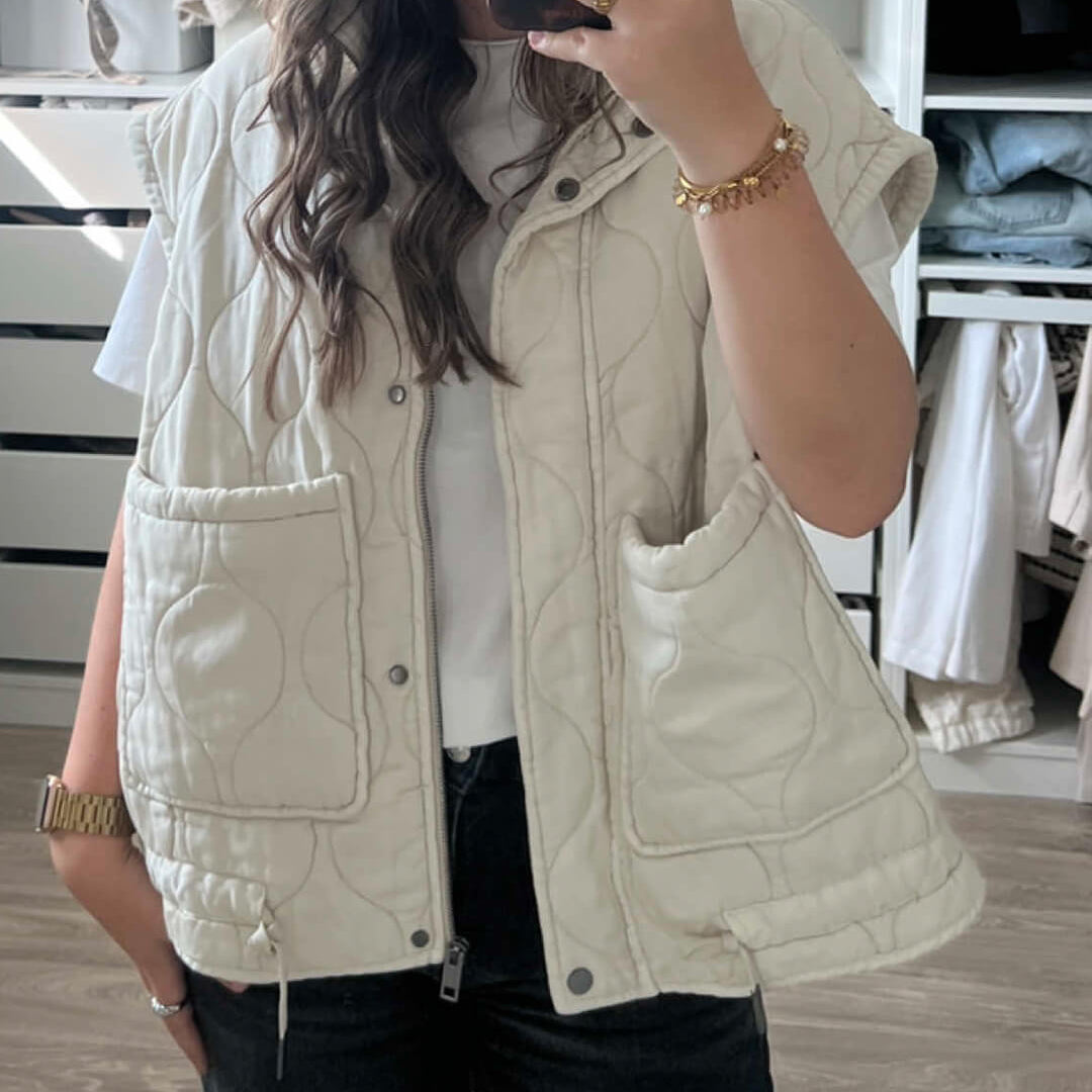 ZEYA - Rhea Quilted Padded Vest