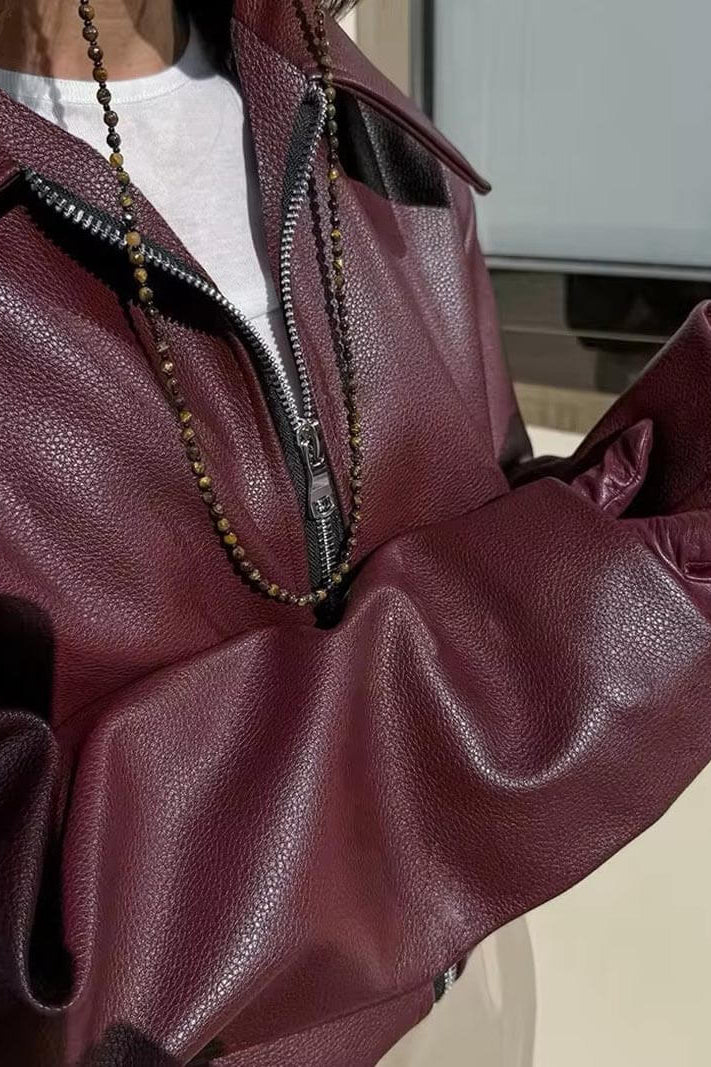 ZEYA - Risa Leather Jacket