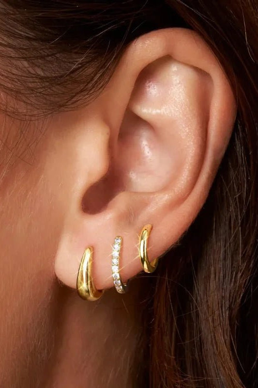 ZEYA - Sabel Hoop Piercing Set