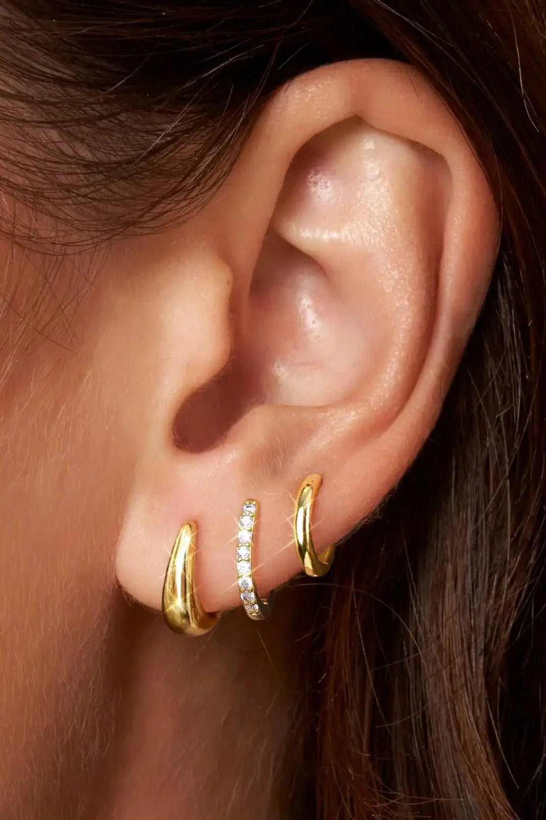 ZEYA - Sabel Hoop Piercing Set