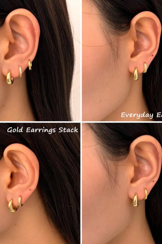ZEYA - Sabel Hoop Piercing Set