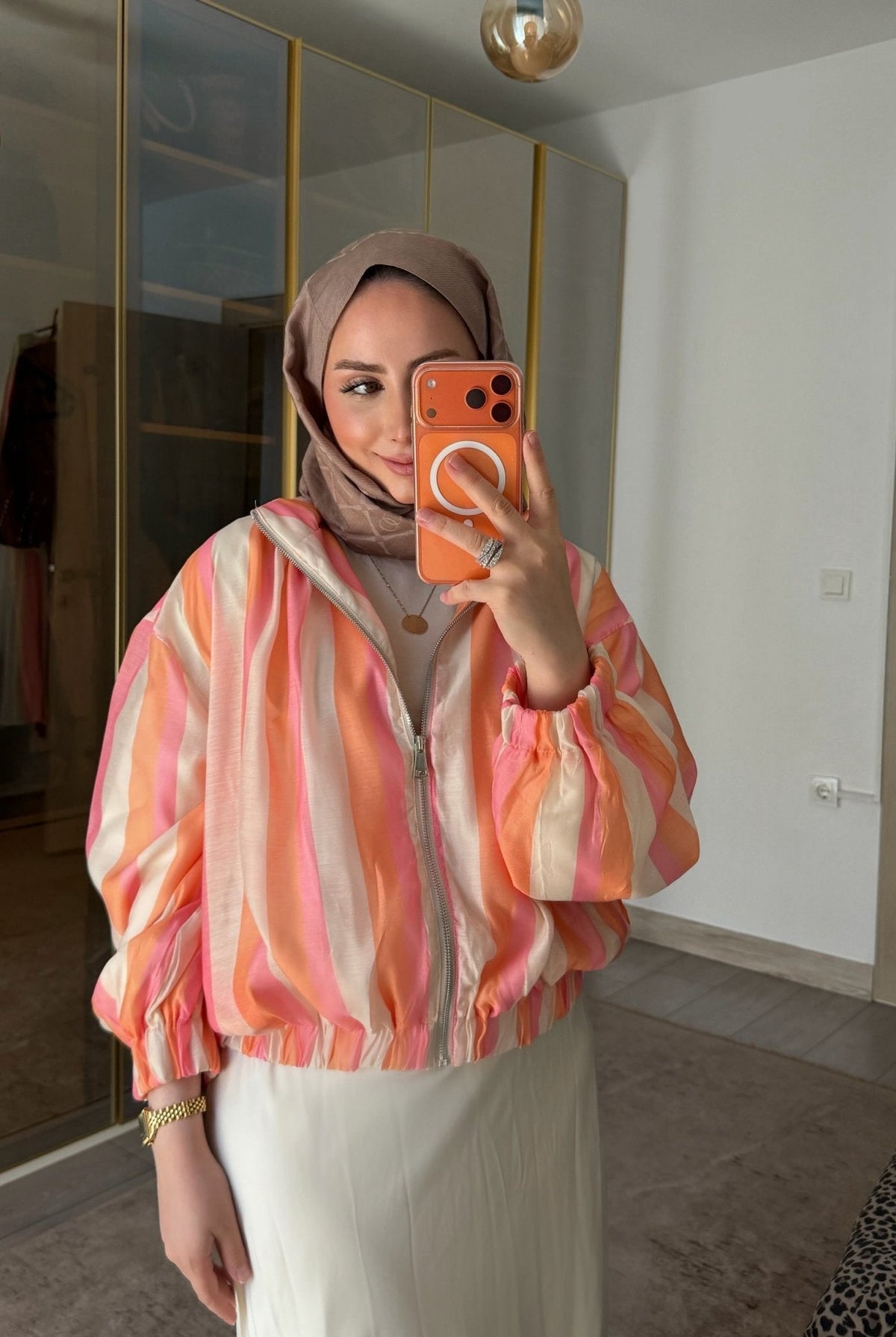 ZEYA - Sarah Candy Bomber Jacket