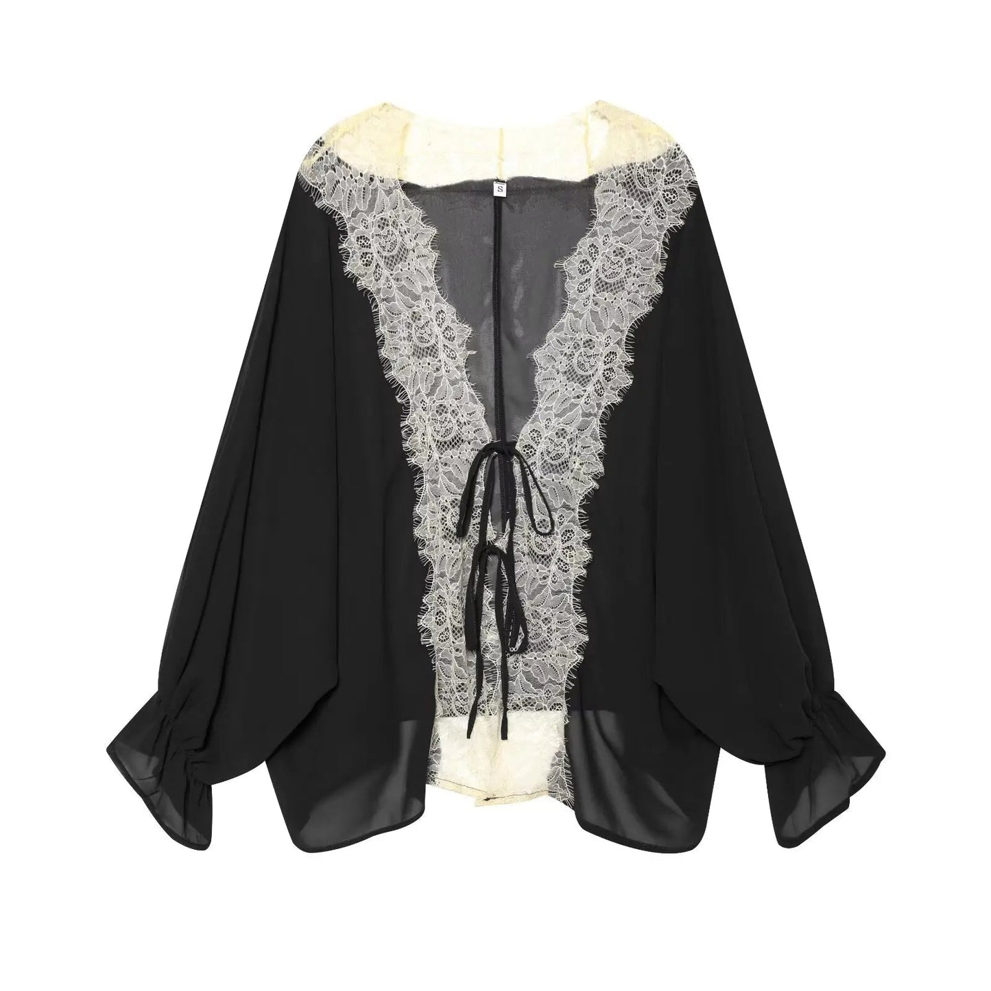 ZEYA - Sarah Lace Patchwork Blouse