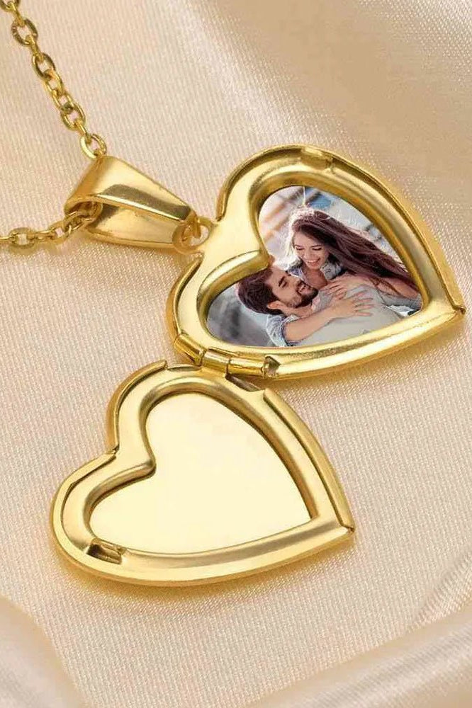 ZEYA - Selene Heart Locker Necklace