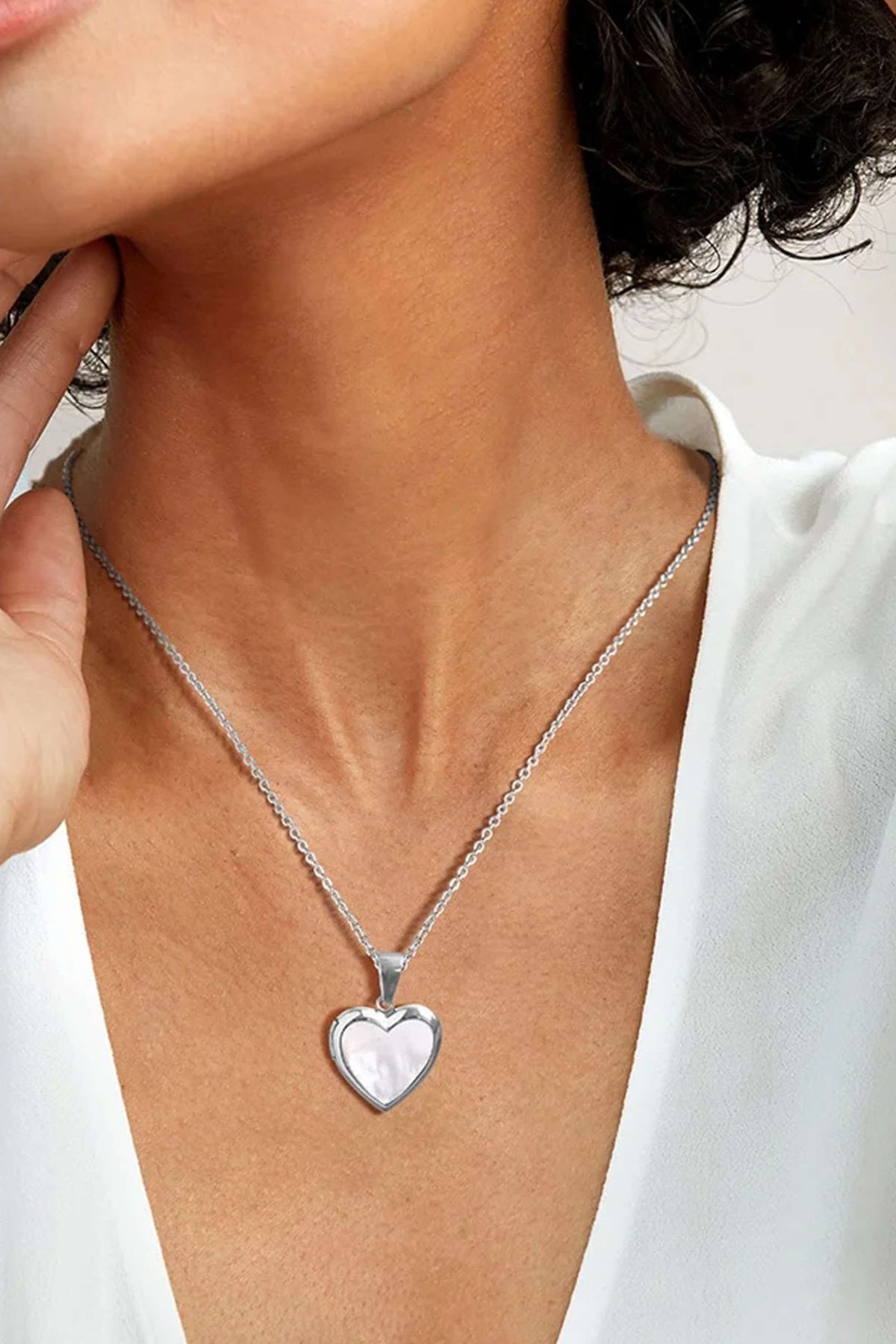 ZEYA - Selene Heart Locket Necklace