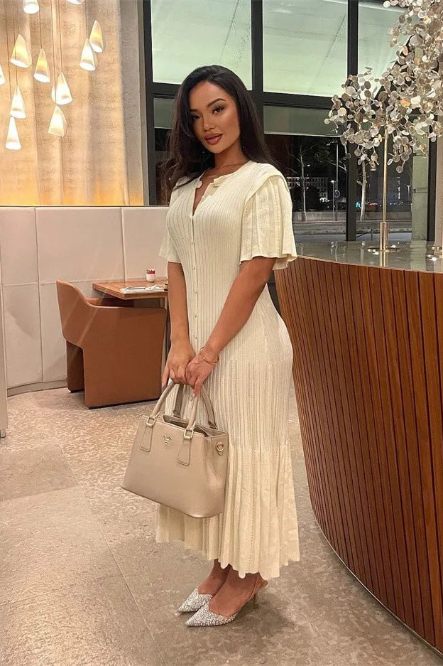 ZEYA - Shelly Bodycon Knitted Maxi Dress