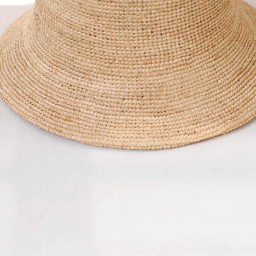ZEYA - Sienna Raffia Bucket Hat