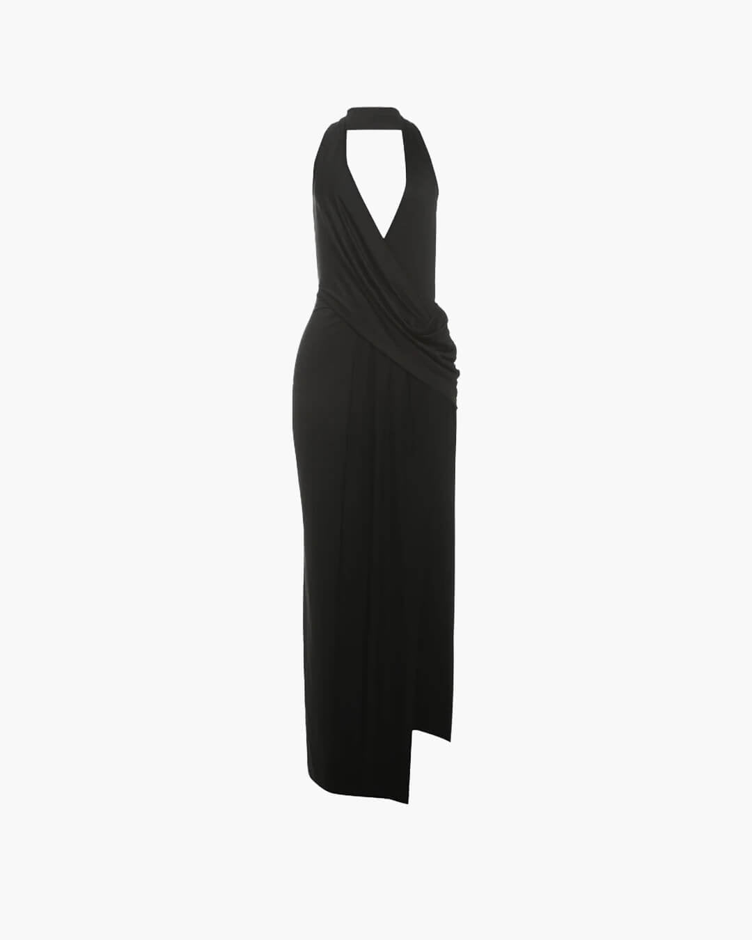 ZEYA - Sophia Deep Neck Maxi Dress