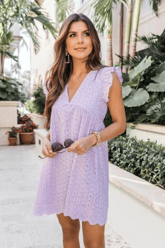 ZEYA - Sylvie V-Neck Sleeveless Mini Dress