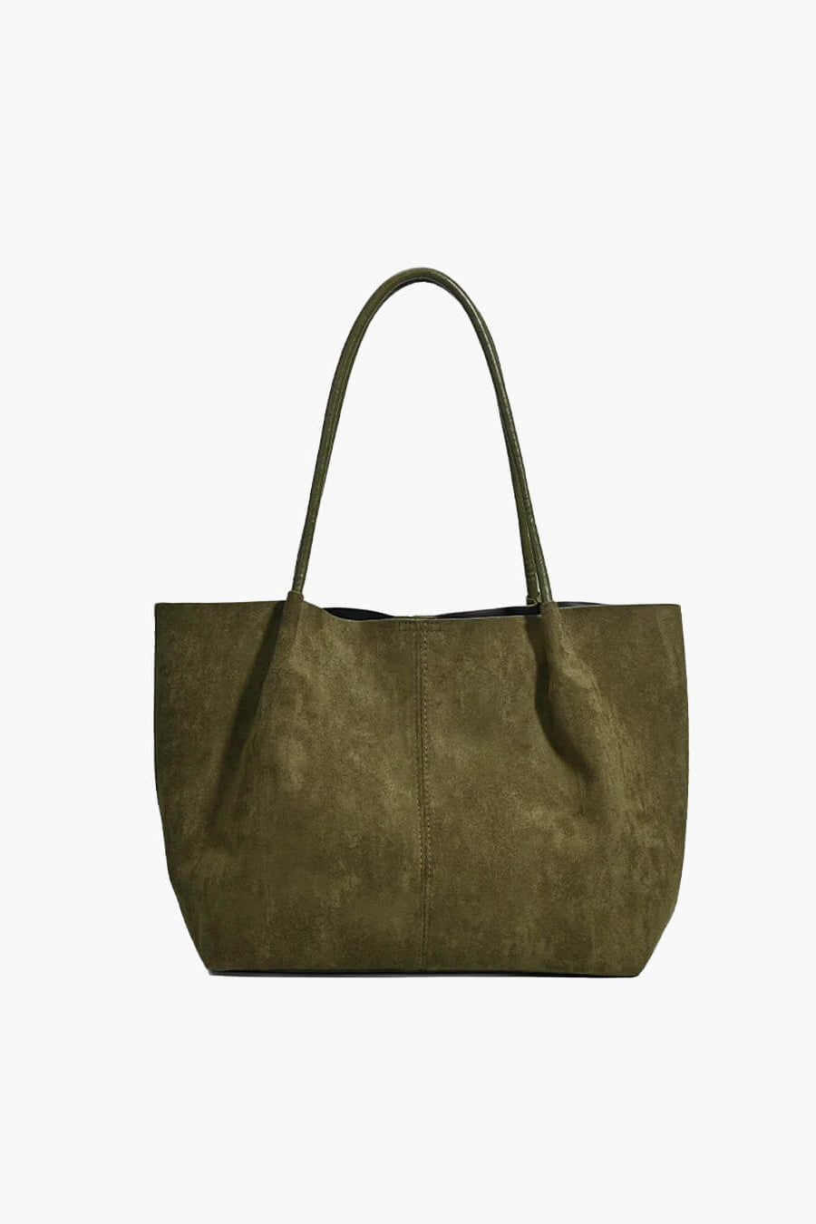ZEYA - Tessa Suede Tote Bag with Pouch