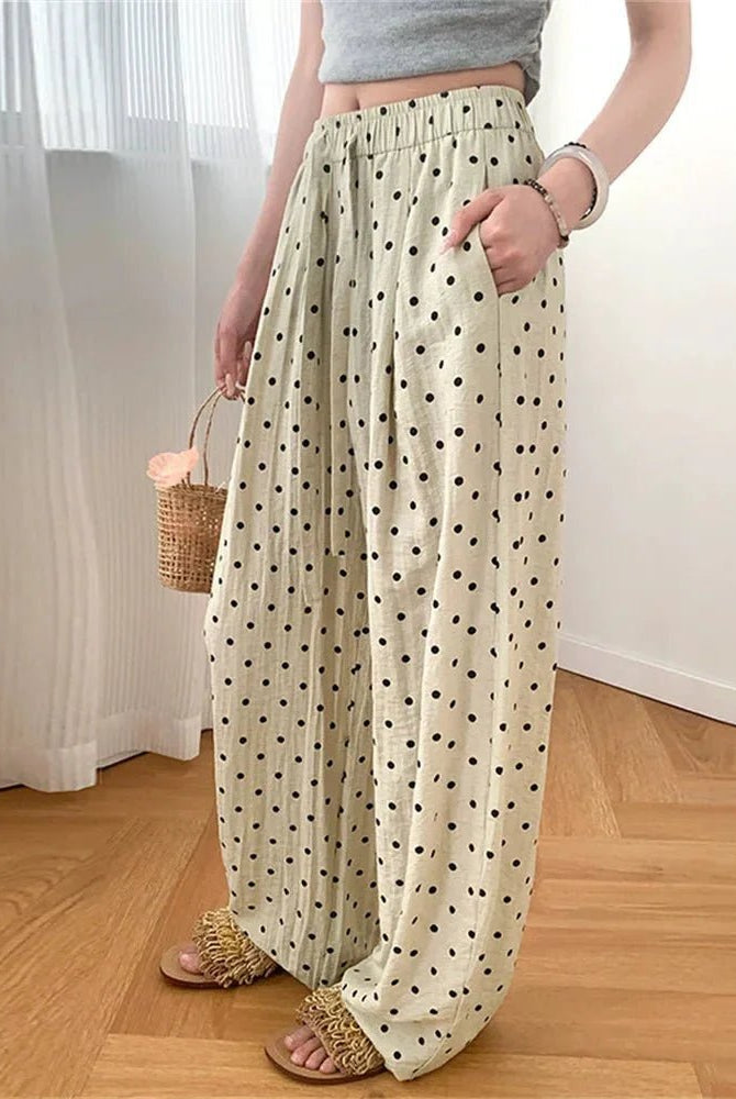 ZEYA - Themis Wide Leg Linen Pants