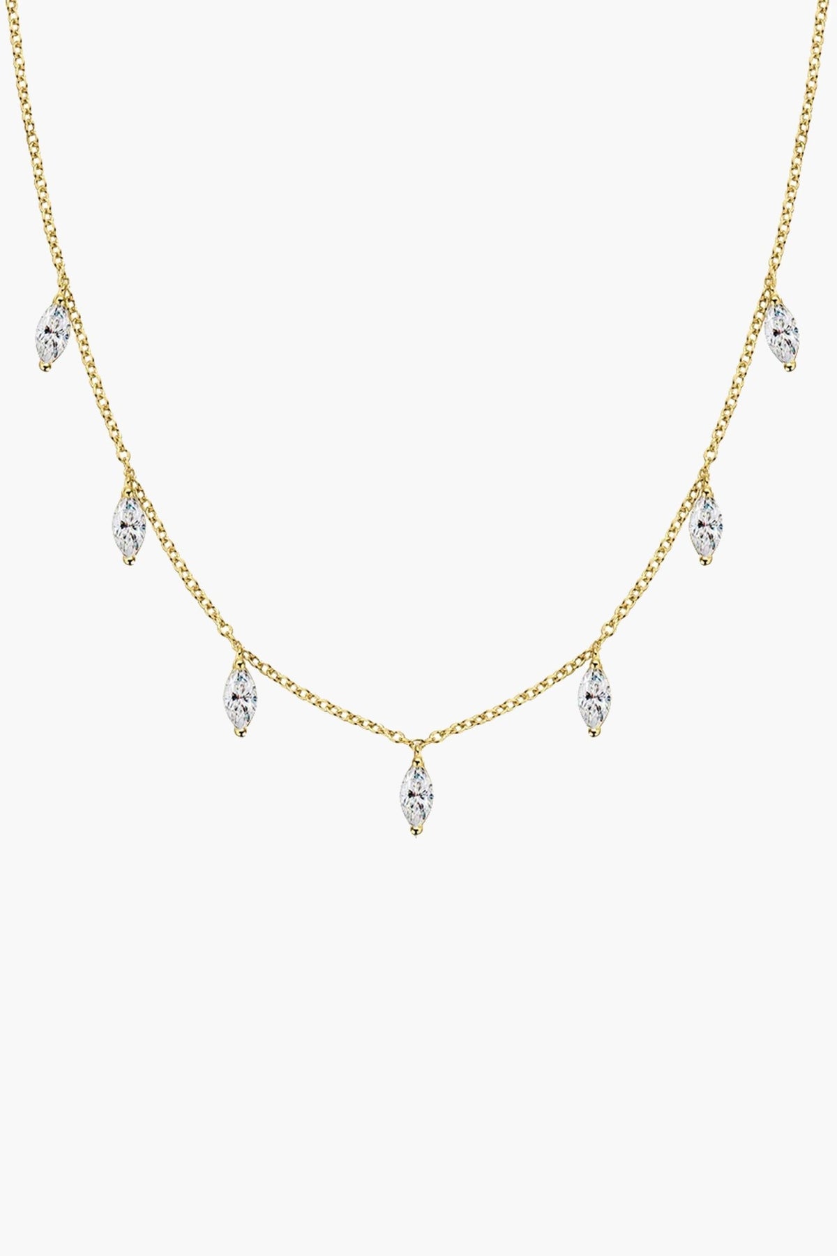 ZEYA - Vera Marquise Cut Necklace