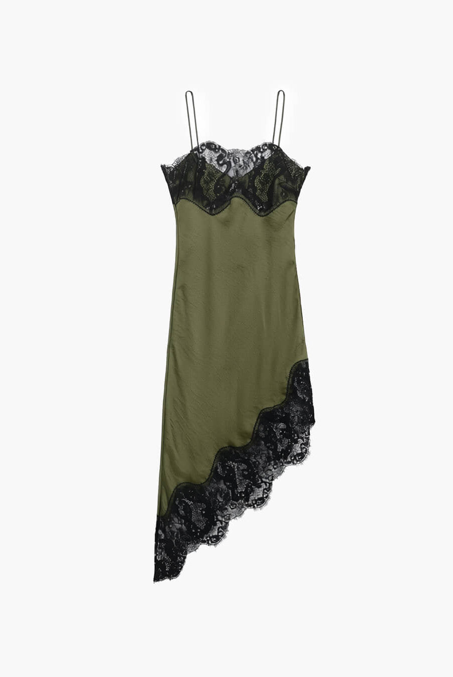 ZEYA - Vivienne Lace Satin Sling Dress
