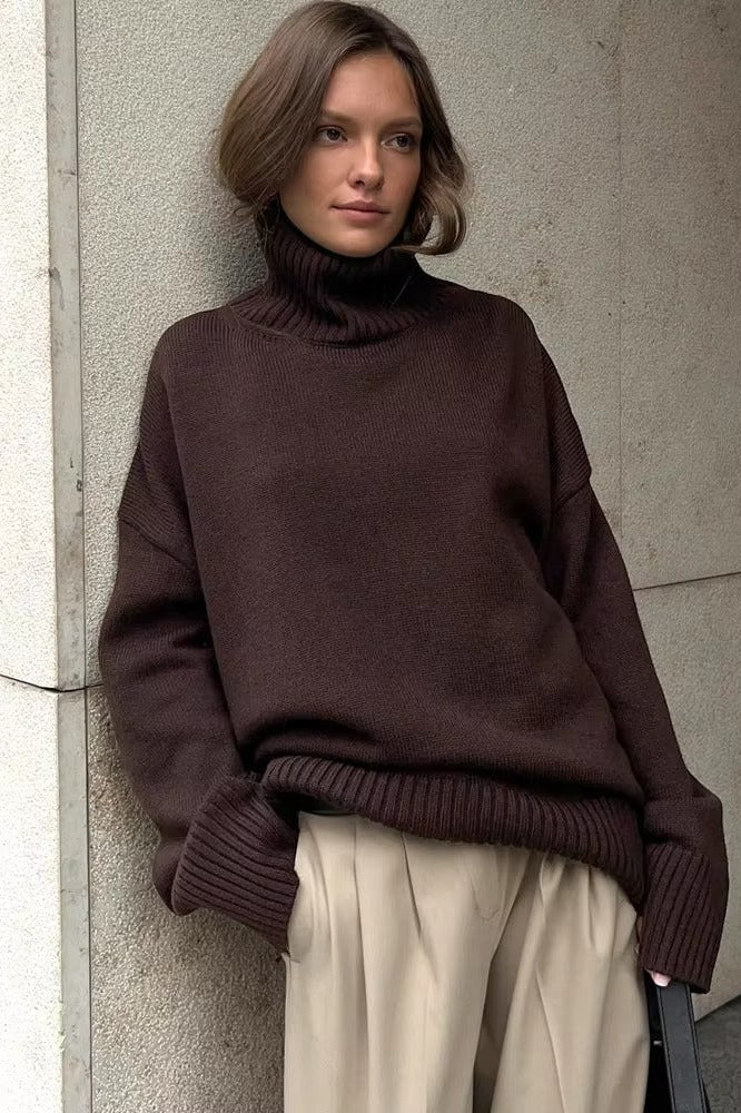 ZEYA - Zadie Oversized Turtleneck Sweater