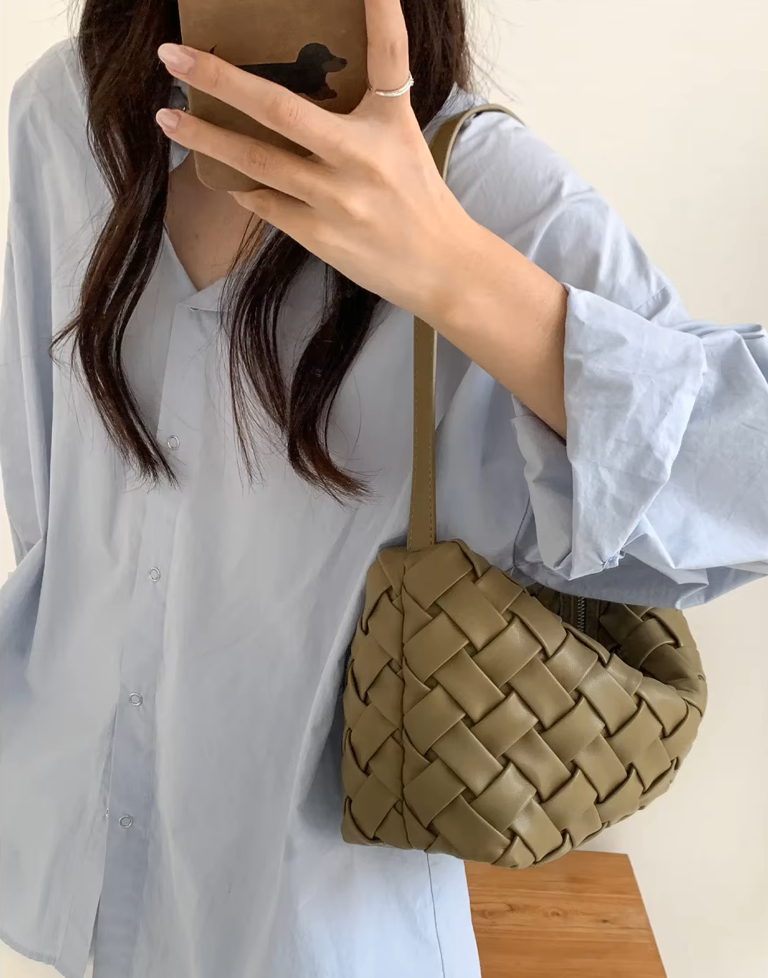 Annie minimalista hobo válltáska