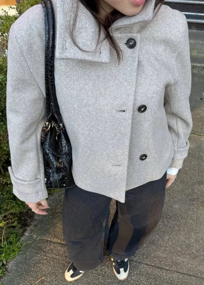Alice Stehkragenjacke mit Taschen