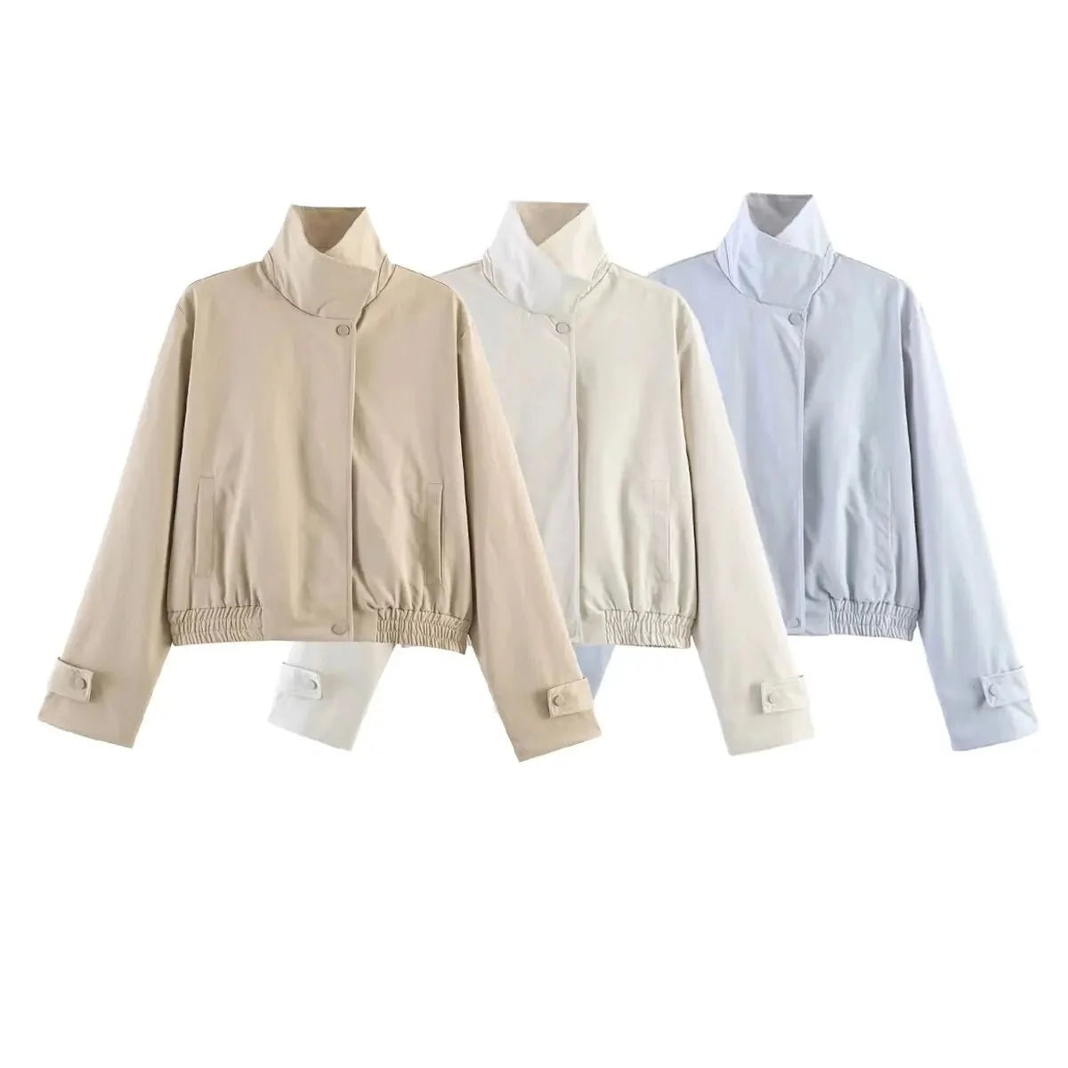 Carla High Neck Zip Jacket