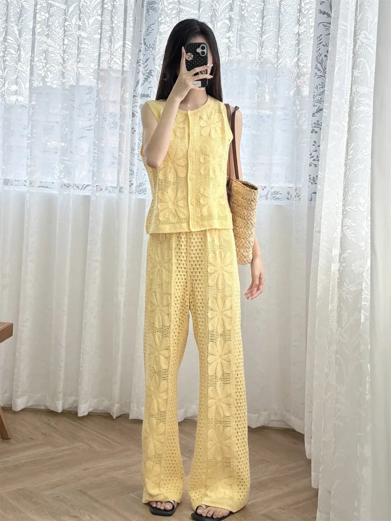 Ensemble crochet Clara