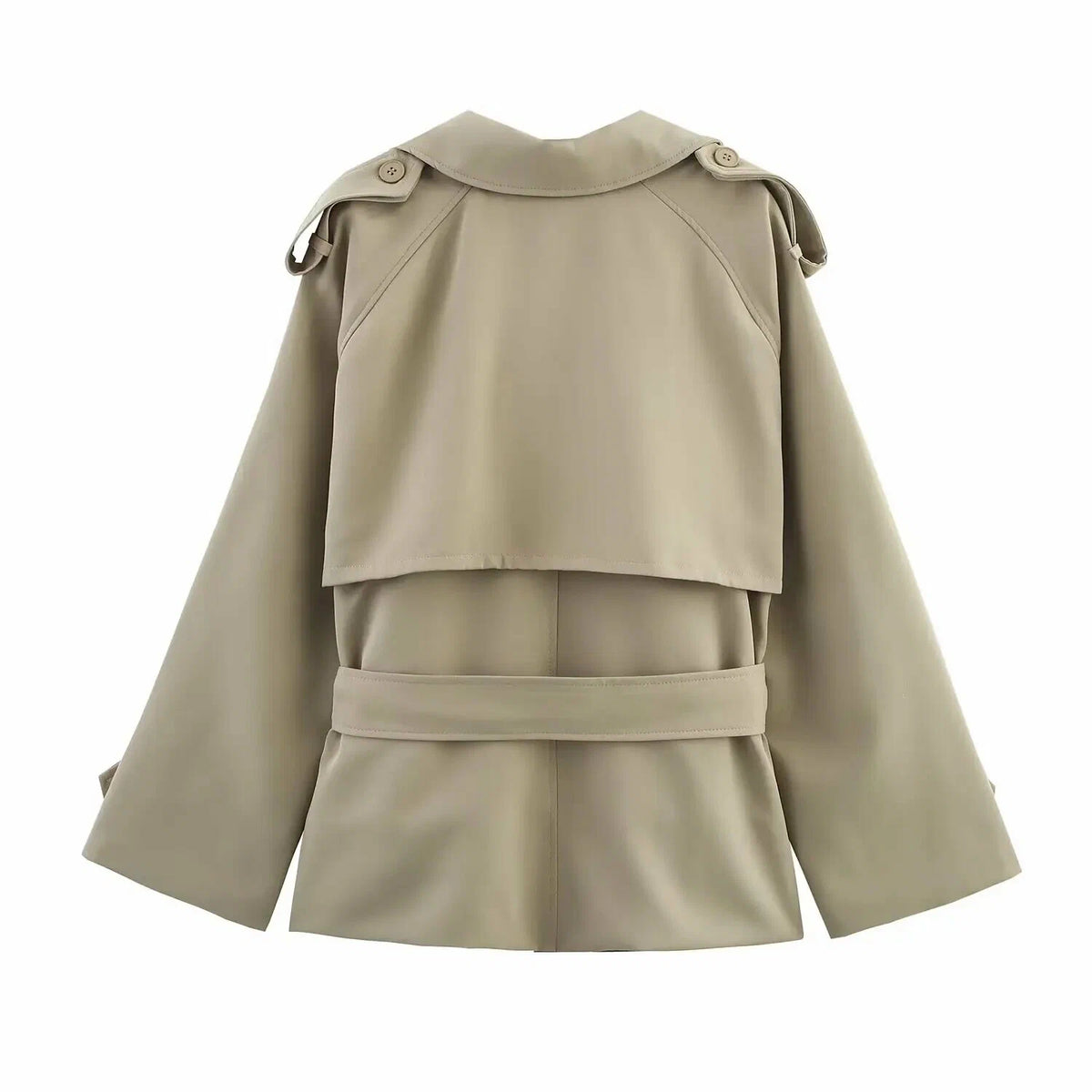 Fabienne oversized trenčkot s páskem