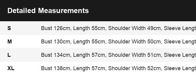 Size Guide