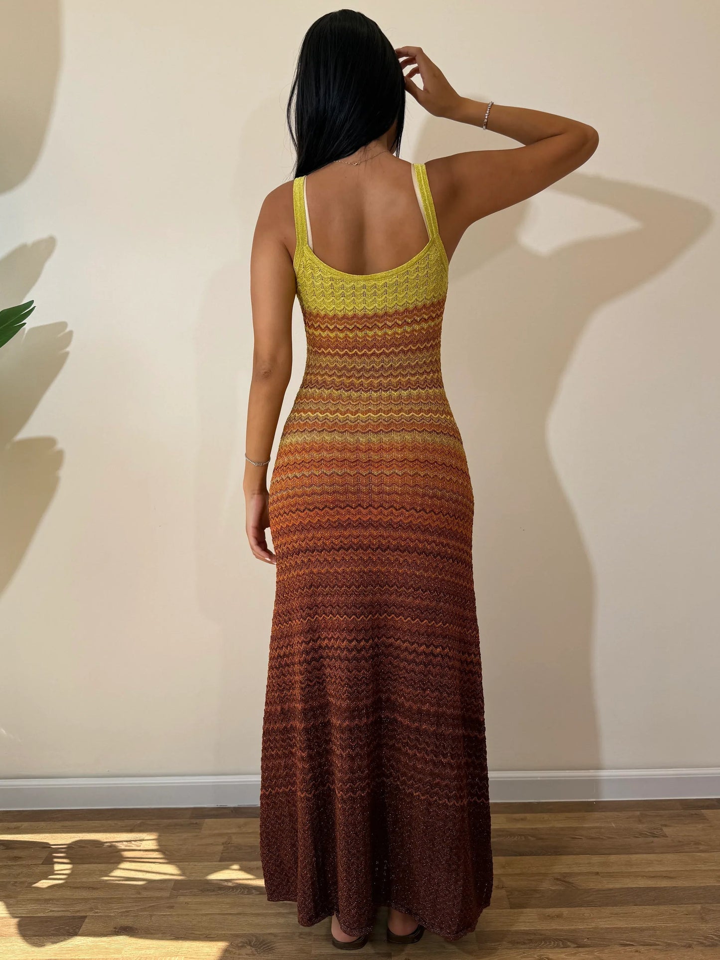 Margot kötött maxi ruha Sunset