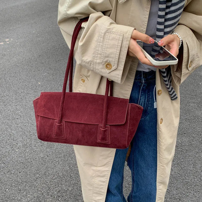 Melissa Vintage Suede Crossbody Bag