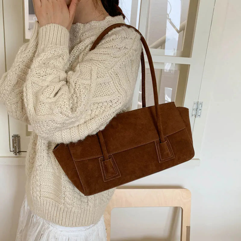 Melissa Vintage Suede Crossbody Bag