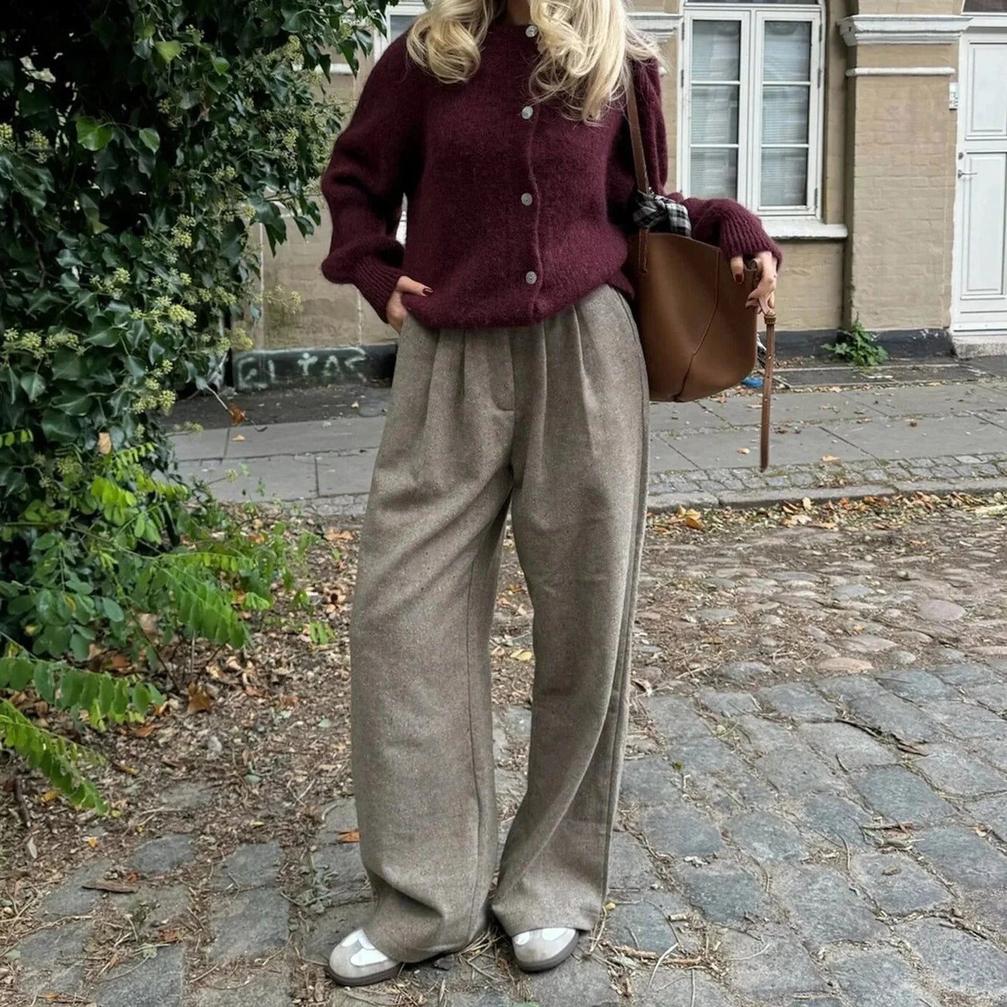 Rebecca Oversized Fuzzy Knit Cardigan