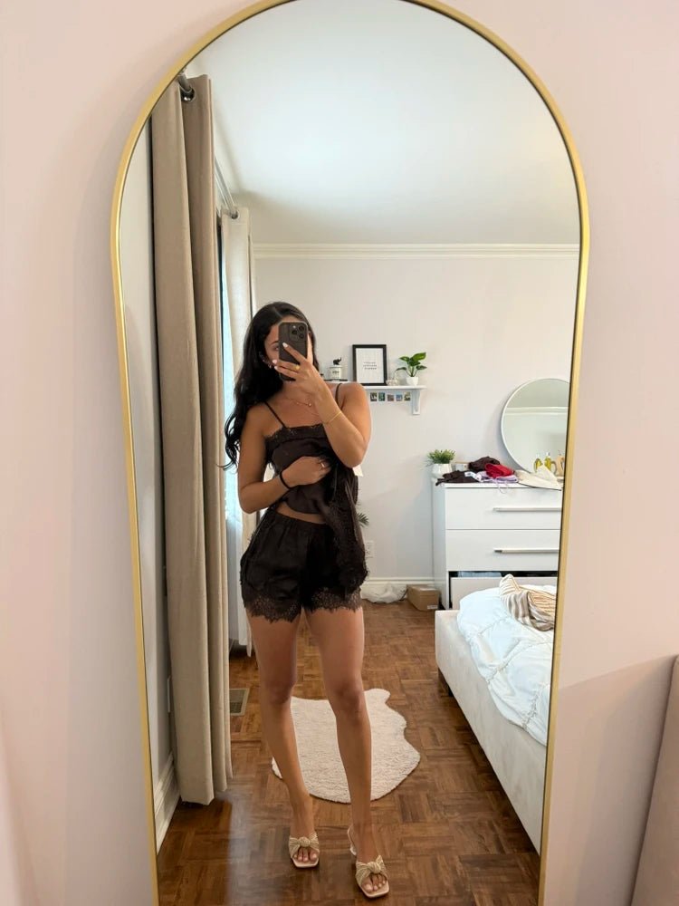 ZEYA - Rosaline Satin Shorts