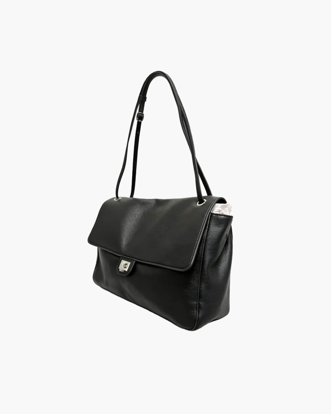 Ava Maxi Flap Lederschultertasche