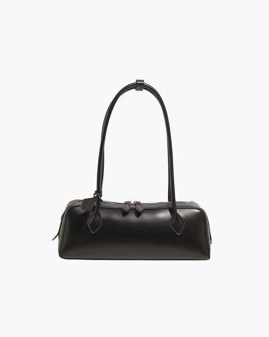 Julia Vintage Skinn Baguette-veske