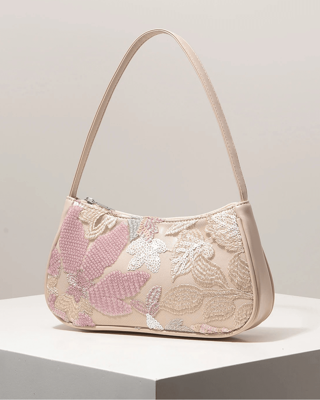 Bolso de hombro Sophia bordado con lentejuelas