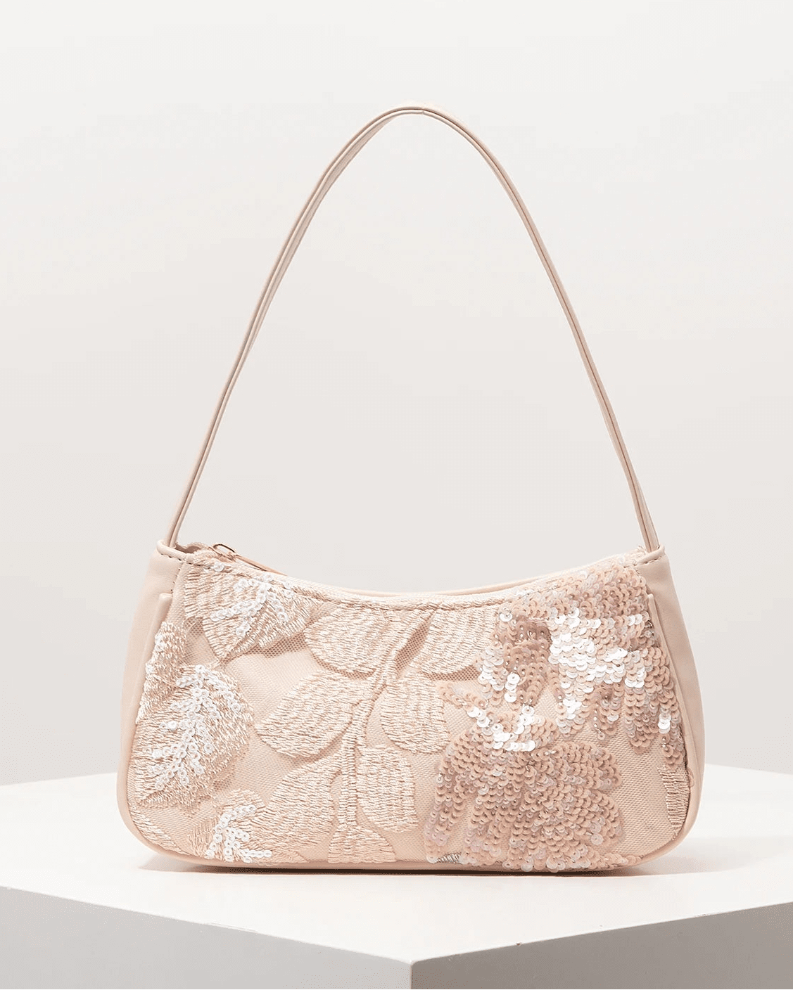 Bolso de hombro Sophia bordado con lentejuelas