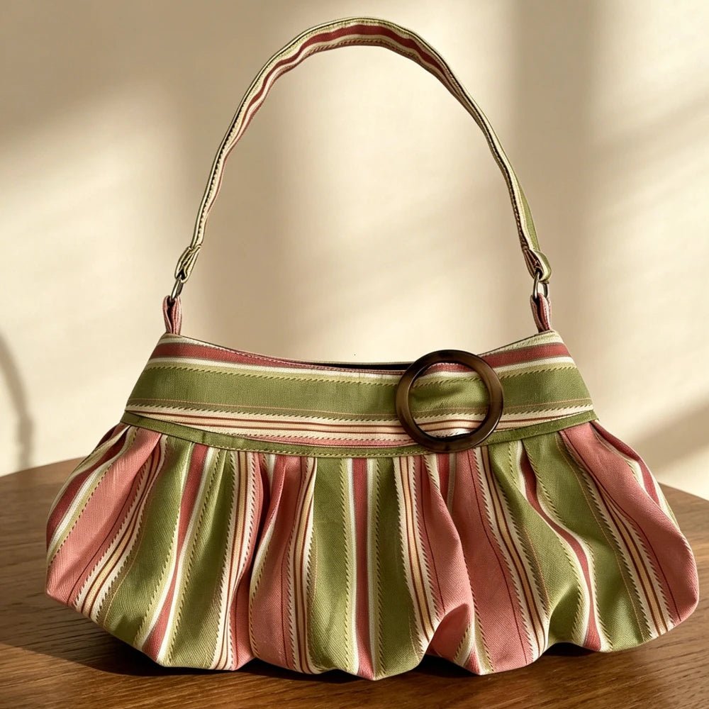 Maria bolso de hombro a rayas