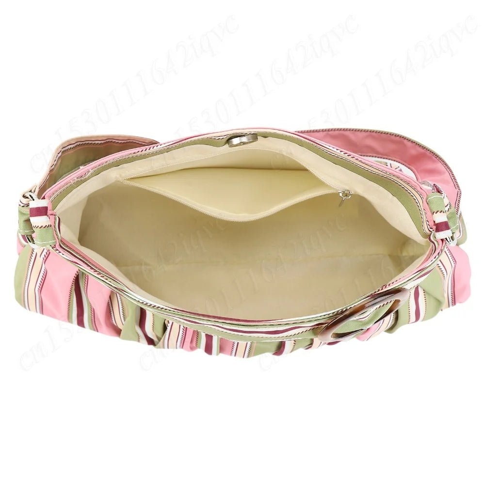 Maria bolso de hombro a rayas
