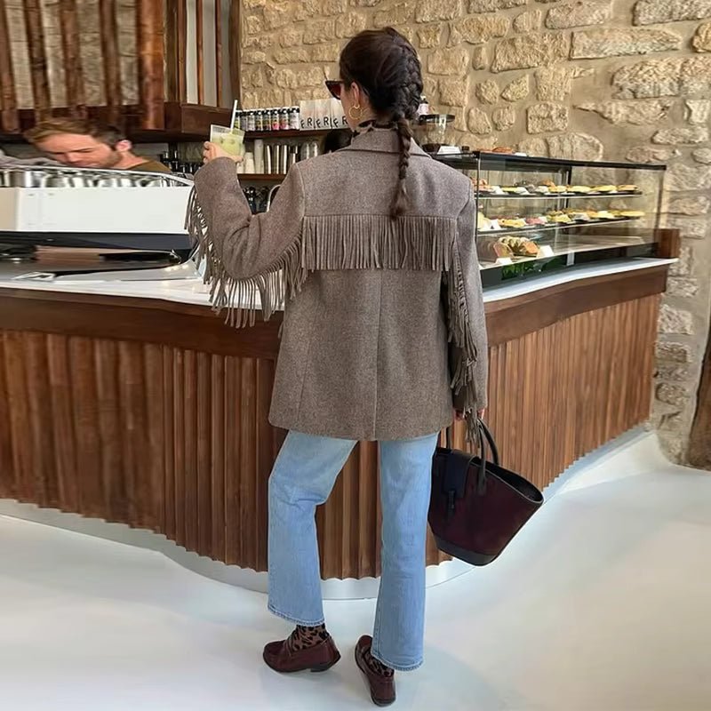 Alicia Tailored Tassel Blazer
