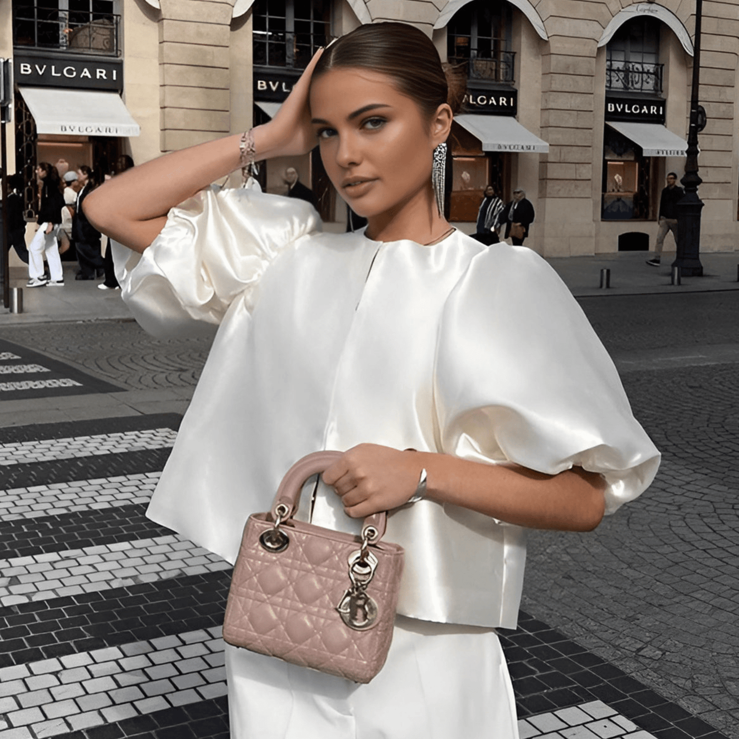 Blouse Satinée Natalie