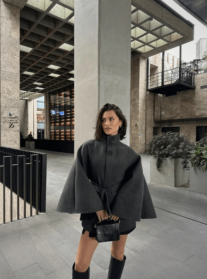 Daniela öves köpenykabát