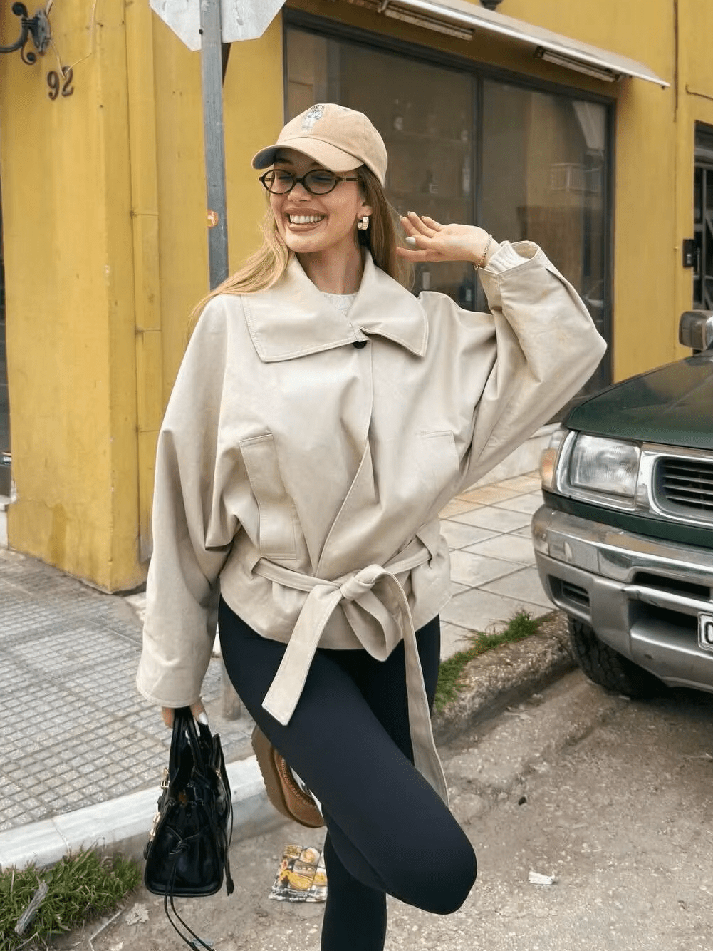 Helena Ασύμμετρο Καπαρντινάκι με Ζώνη