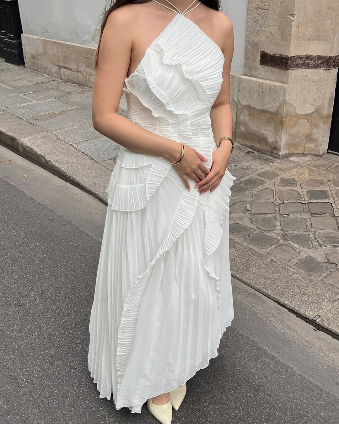 Robe de Soirée Amy Dos Nu A-line