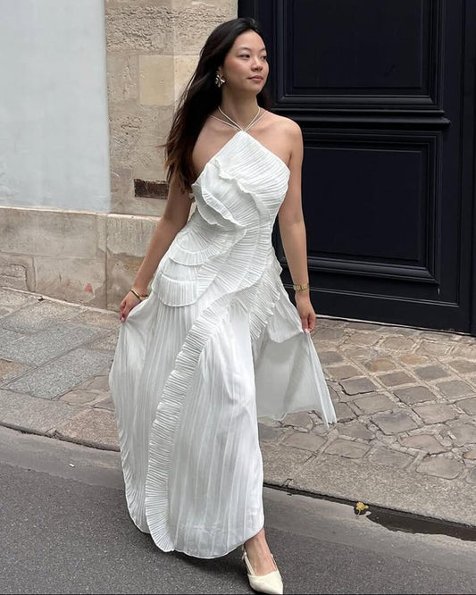 Robe de Soirée Amy Dos Nu A-line