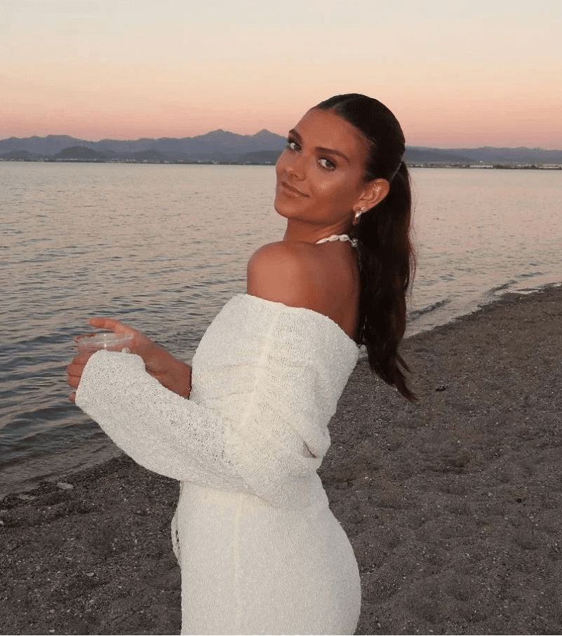Zaria off-shoulder bodycon μίνι φόρεμα